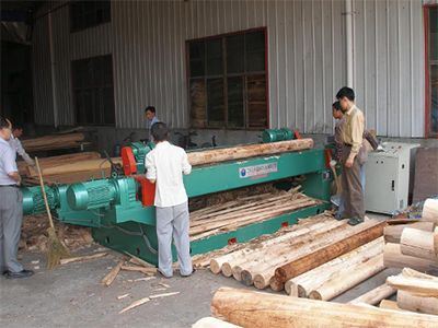 The application of easy drive frequency converter in the wood industry peeling machine