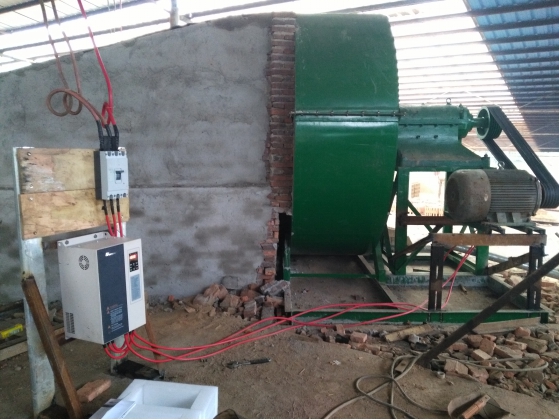 Application of easy-drive frequency converter in kiln fan of brick factory